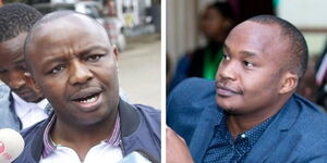 A collge of EALA MP Simon Ng'ang'a Mbugua (left) and Starehe MP Charles Njagua .jpg