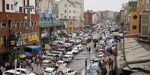 A cross section of Eastleigh neighborhood in Nairobi.