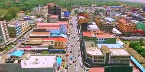 A file image of Matuu town in Machakos County