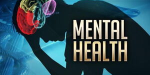 A graphic depicting person suffering from depression
