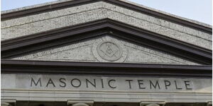 A masonic temple.