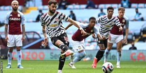 A past march of Manchester United and Aston Villa