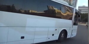 A photo of Neno Evangelism's church bus on Sunday, January 29, 2023