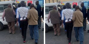 A photo of suspects arrested by Nairobi County enforcement officers on February 15, 2023.jpg