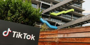 A photo of the TikTok Headquarters in Culver City, Calif.
