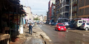 A photo showing a section of Umoja 1 estate in Nairobi.