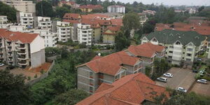 A residential block in Nairobi