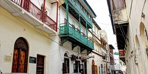 A section of Mombasa Old Town.