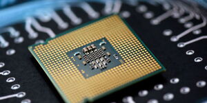 A semi-conductor chip used in manufacture of cars