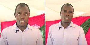 A student at the Rift Valley Institute of Science and Technology in Nakuru County