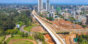 A file image of the Nairobi Expressway in Nairobi.