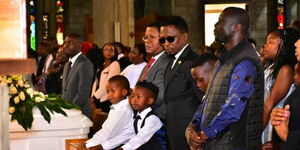 Ababu at Priscah Funeral