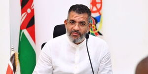 Photo of Mombasa Governor Abdulswamad Sharrif Nassir during Judicial Visit in Mombasa on 5,October 2023