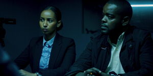Crime & Justice main stars Sarah Hassan (Mekana) and Alfred Mutua (Silas)