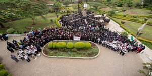 A photo of students at the Africa Nazarene University.