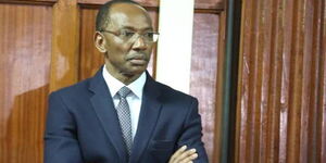 African Spirits Limited Billionaire Humphrey Kariuki during a court proceeding in 2019.
