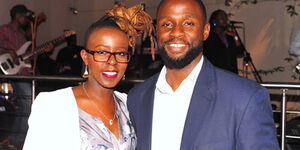 African Uncensored founder John Allan Namu (right) and his wife Sheena Makena