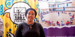 CAS Nadia Ahmed Abdalla During One of Engagement Forums on Her Initiative On November 19, 2021