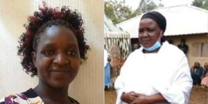 A collage image of Rael Aketch (LEFT) and her mother (RIGHT)