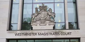 A photo of the Westminster Magistrates' Court in the UK