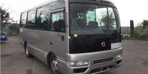 An Undated Image of a Nissan Civillian Bus, Similar to the one Kadenge Jumped Off From