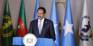 An Undated Image of the President Of Somalia, Mohammed Farmajo