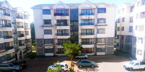 An apartment block in Karen Estate, Nairobi.