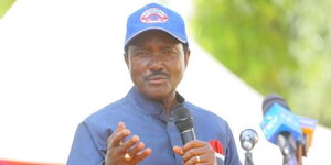 An image of Wiper Party Leader Kalonzo Musyoka