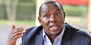 An image of Laikipia County governor Ndiritu Muriithi