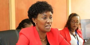 A photo of TSC CEO Nancy Macharia