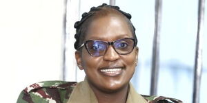 An image of corporal Christine Mugambi.