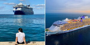 An image of the Wonder of the Seas Cruise ship