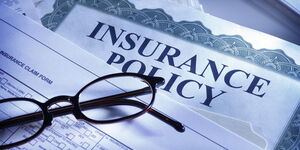 An insurance police form