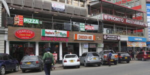 An undated image of Pepino's restaurant in Nairobi CBD