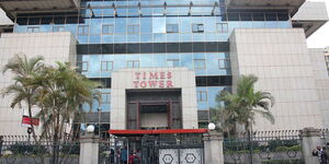 An undated image of Times Tower which houses Kenya Revenue Authority offices
