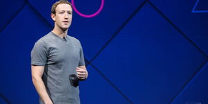 An undated photo of Facebook founder Mark Zuckerberg