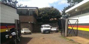 An undated photo of Kiambu Police Station entrance.