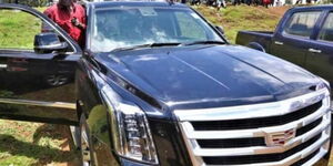 Andrew Ngirici's  Cadillac Escalade.