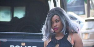 NYS scandal suspect and Nakuru Woman Representative hopeful Ann Ngirita leaving court