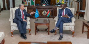 António Guterres and William Ruto
