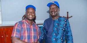 Anthony Kibagendi, the Director of Youth Affairs at the Office of DP Ruto and ODM  Party Leader, Raila Odinga on Wednesday, February 23.