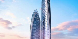 Artistic representation of The Pinnacle Tower launched in 2017.