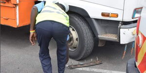 Axle Load Enforcement Highway Unit (ALEHU) hold a crackdown along Southern Bypass