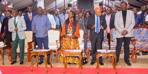 Azimio leaders led by Raila Odinga attend at Jesus Teaching Ministry in Embakasi on March 26, 2023..jpg