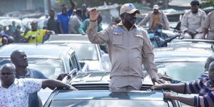 Azimio party leader Raila Odinga on Monday March 20, 2023