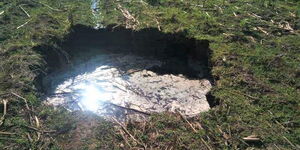 An image of Baringo Sinkhole