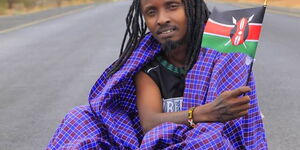 File image of Kisii-based rapper Smallz Lethal