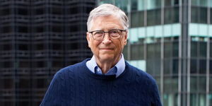 An image of philanthropist Bill Gates at a past event.
