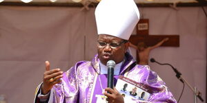 Archbishop of the Roman Catholic Archdiocese of Nyeri, Anthony Muheria