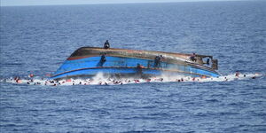 Boat that capsized in Lake Victoria in May 2019